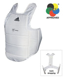 Karate rintapanssari WKF - Adidas - Valkoinen